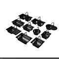 Black Kitchen Sinks With Various Designs Including Single Double Bowls And Draining Boards