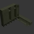 Lockers 3d model