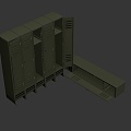 Lockers 3d model