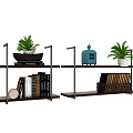Bookshelf 3d model
