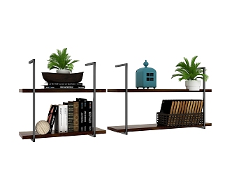 Bookshelf 3d model