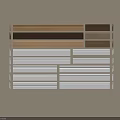 Various Decorative Mouldings In Wood And White Colors For Home Interior Design