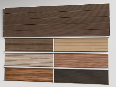 Various Types Of Wooden Flooring Featuring Different Color Shades And Natural Textures 3d model