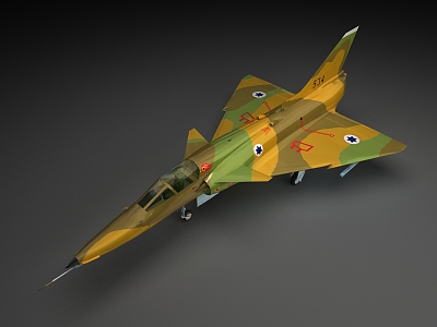 Modern Fighter 3d model