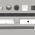 Various Types and Designs of Modern Air Conditioner Vents with Different Shapes