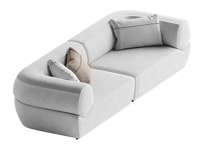 Modern Multiplayer Sofa 3d model