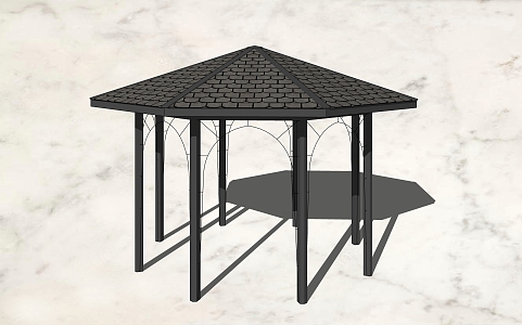 Pavilion SU model 3d model