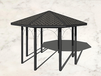 Pavilion SU model 3d model