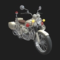 Motorcycle Military Motorcycle Cyberpunk Motorcycle Motorcycle Police Motorcycle Off-road Motorcycle Low Face Low Model Simple Model Game Movie Level Super Realistic 3d model