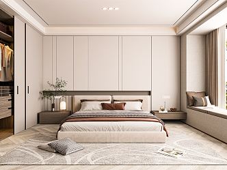 Modern Bedroom 3d model