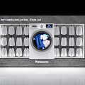 Panasonic DP Device Auto Care System With Washing Machine And Clothes Icons