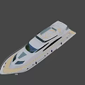 Sleek White Naval Warship Featuring Wooden Deck Metal Railings And Modern Design