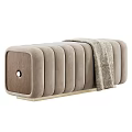 Modern Sofa Stool Minelli Essential Bench Footstool Play 3d model