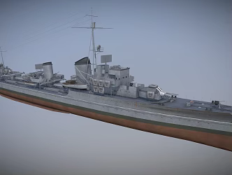 Ship construction ship transport ship 3d model