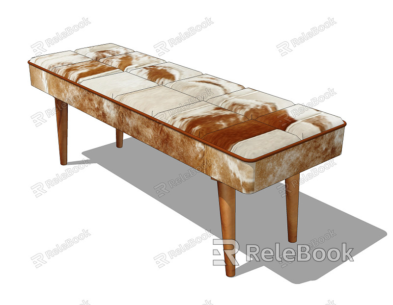 modern sofa stool bed end stool furniture model