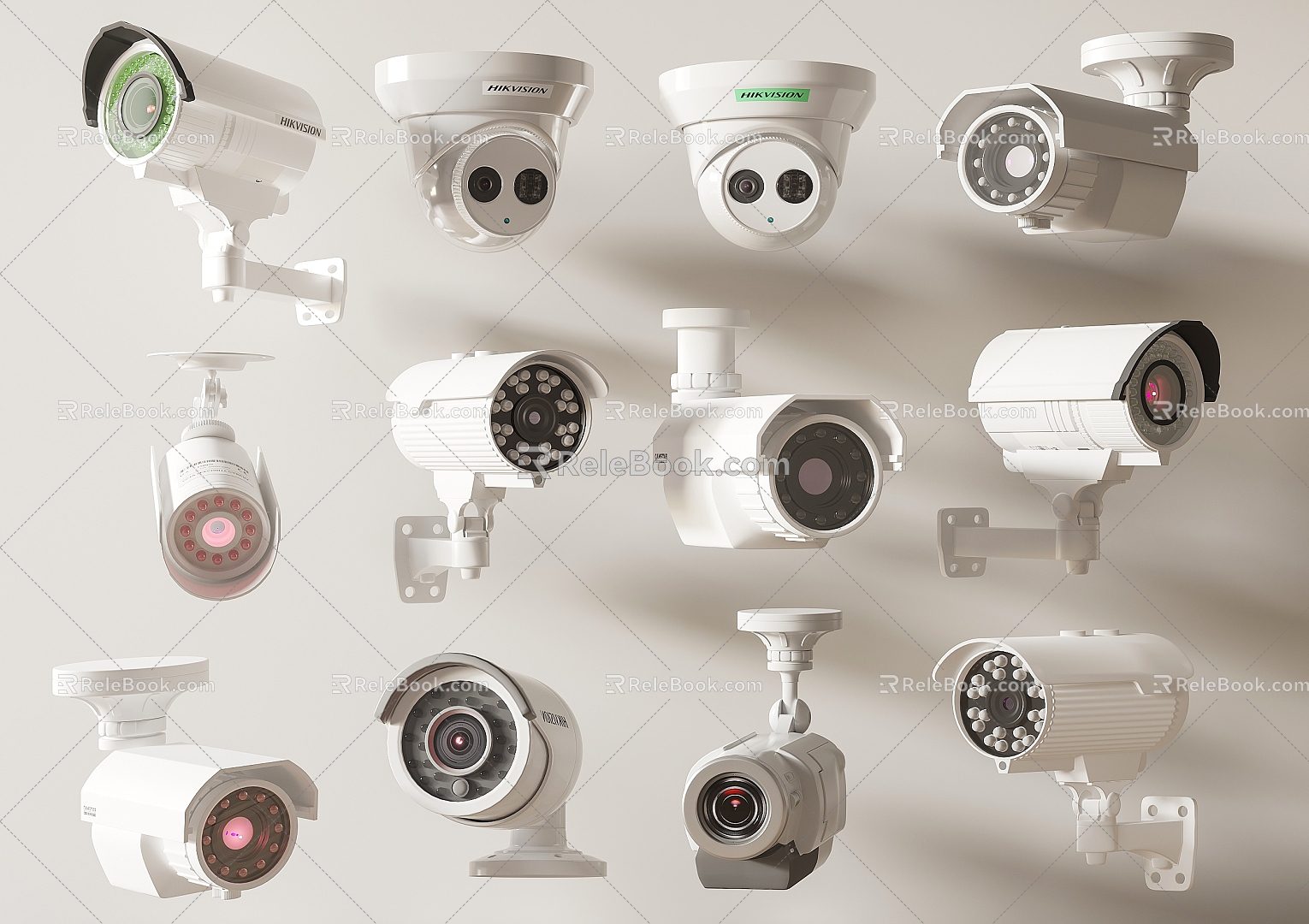 Surveillance camera 3d model