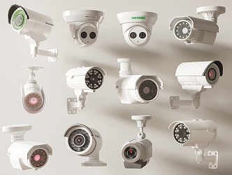 Surveillance camera 3d model