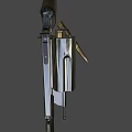 caliber revolver 3d model