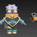 Cartoon Characters Anime Characters Cartoon Men Game Characters Q Version Characters Game Characters 3d model