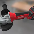 Heavy Duty Angle Grinder Power Tool With Ergonomic Handle And Cutting Disc