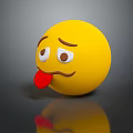 Expression package WeChat expression package cartoon expression cartoon face emoticon Yan text 3d model