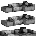 Saba Italia PIXEL Levi sofa 3d model