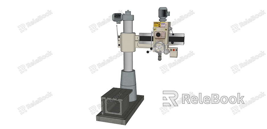 modern radial drilling machine model