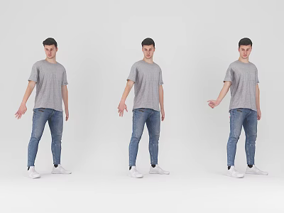 modern man man 3d model modern man man 3d model