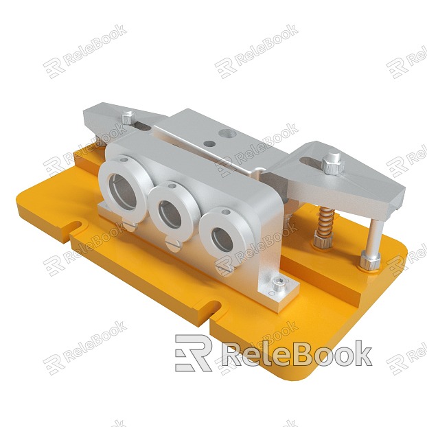 Three-hole metal fixing plate metal metal plate galvanized metal plate stainless steel metal plate three-hole punching tool three-hole fixing tool three-hole locator model