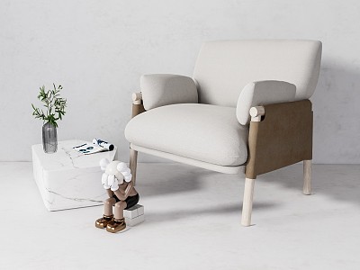 Modern Single Sofa Leisure Chair model