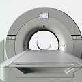 Advanced Medical CT Scanner with Circular Ring and Examination Table for Diagnostic Imaging