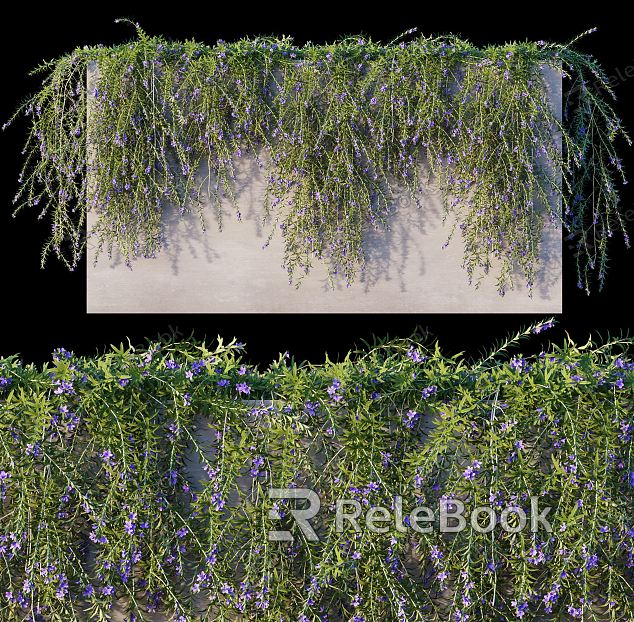 modern plant wall green plant wall model