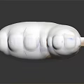 Adorable White Cartoon Sheep Shaped Furniture With Rounded Design For Kids Room