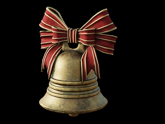 Modern Bell Bow Bell 3d model