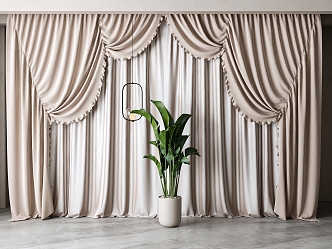 Jane's Curtain 3d model