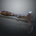 Sturdy Hardware Tool Hammer With Wooden Handle And Metal Head