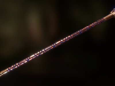 Crystal's Staff model