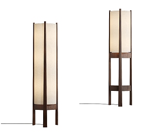 Quiet Ancient Floor Lamp 3d model