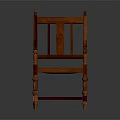 Comfortable Wooden Leisure Chair With Armrests Beige Upholstered Seat And Brown Frame