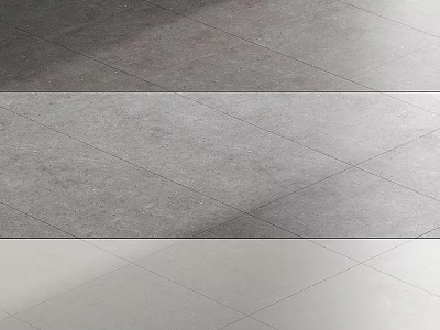 Different Colored Floor Tile Components With Gray Light Gray And White Textures 3d model