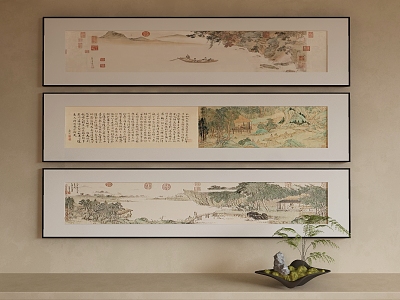 New Chinese Decorative Painting model