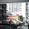 Hotel Kaili Building With Colorful Facade Urban Surroundings And Visitor Taking