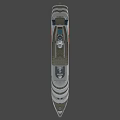 Luxury White Cruise Ship Featuring Multiple Decks Satellite Dishes And Lifeboats