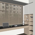 Modern venetian blinds 3d model