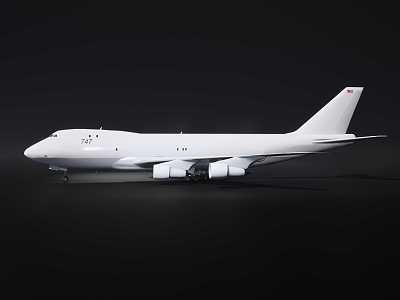 Boeing 747 Freighter 3d model