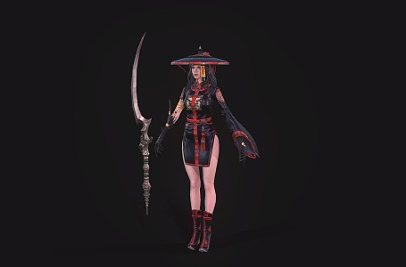 Game Characters Anime Characters 3d model