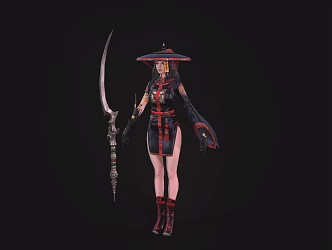 Game Characters Anime Characters 3d model