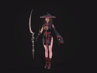 Game Characters Anime Characters 3d model