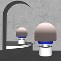 Modern table lamp 3d model