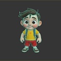 Children Children Children Children Children Baby Cartoon Children Boy Little Boy Cartoon Boy 3d model